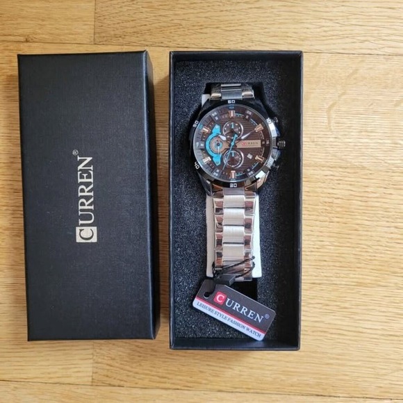 CURREN Stylish Chronograph Stainless Steel Watch for Men - Picture 10 of 10